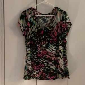 Worthington Short Sleeve Blouse